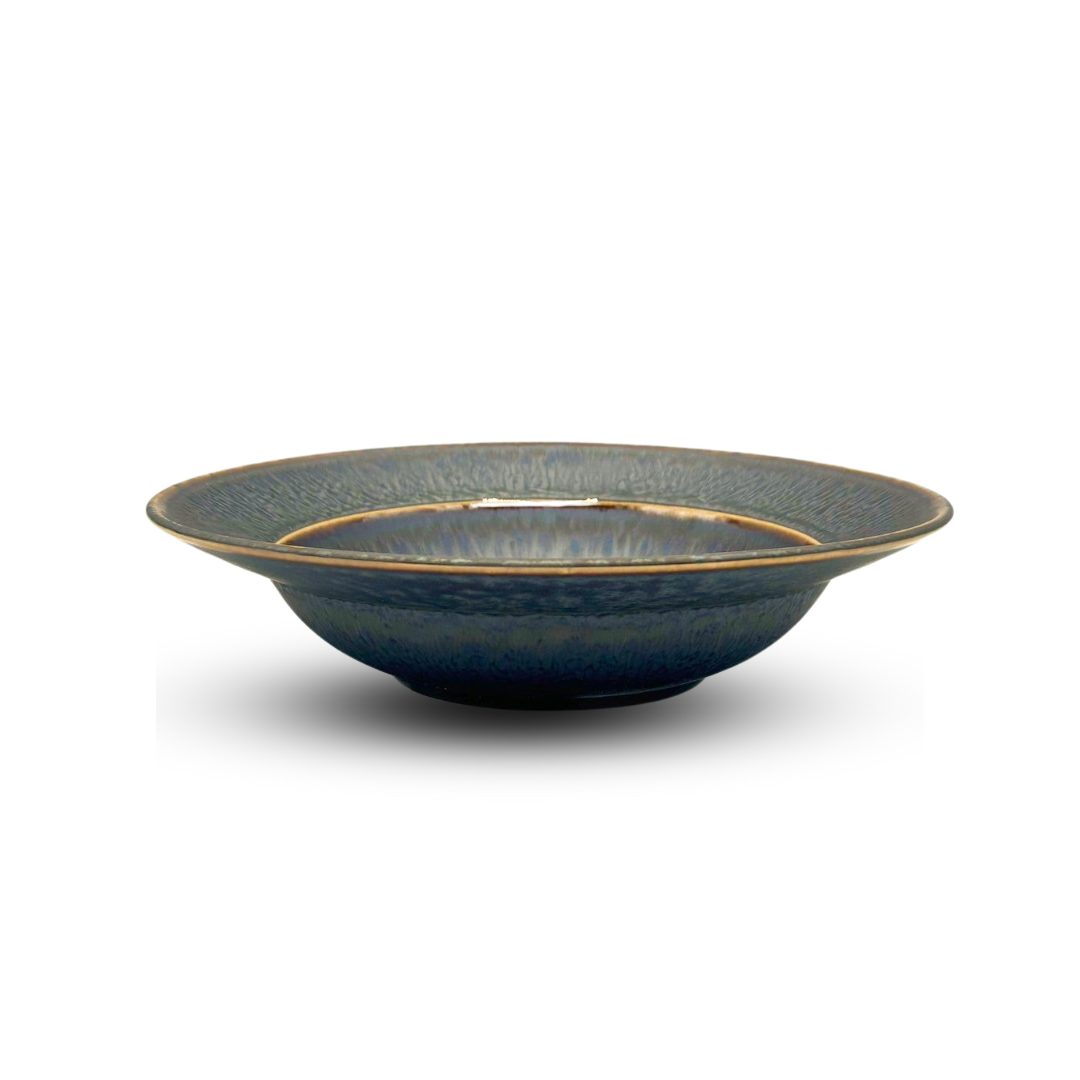 美濃焼リムボウル（L）KUJAKU – おしゃれな食器専門店『SYOKKIDANA』