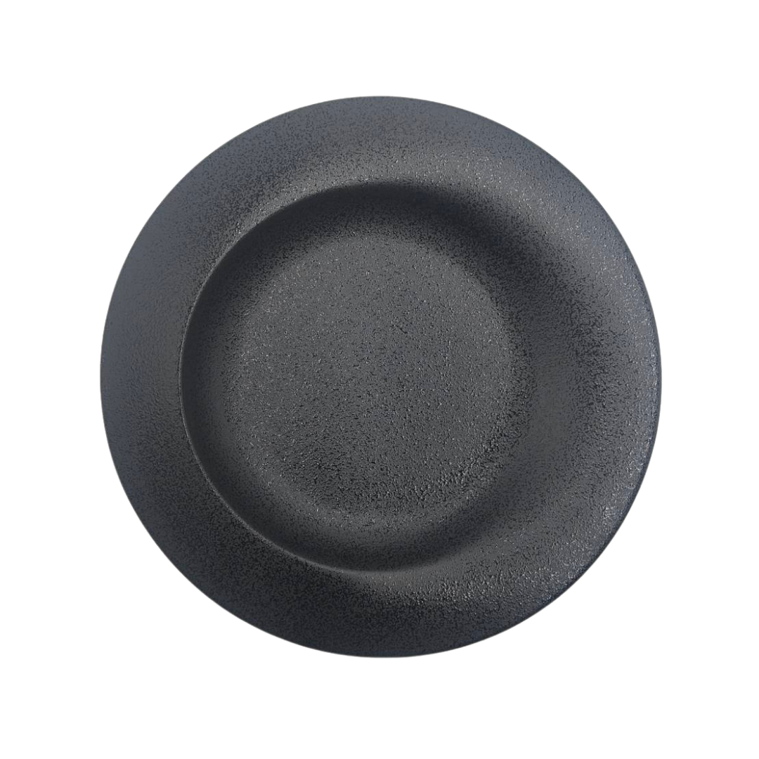 由の黒い大皿 陶器 約28cm おしゃれな食器専門店『syokkidana』公式サイト 予約受付開始