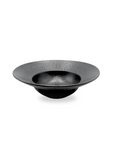 美濃焼リムボウル(S)黒結晶