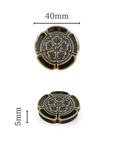 【メール便送料無料】 美濃焼 信長 / 箸置き 4cm / KUJAKU