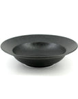 【予約販売】美濃焼リムボウル(L)黒結晶