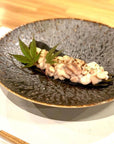 美濃焼■KUJAKU■丸鉢淵流し(大)