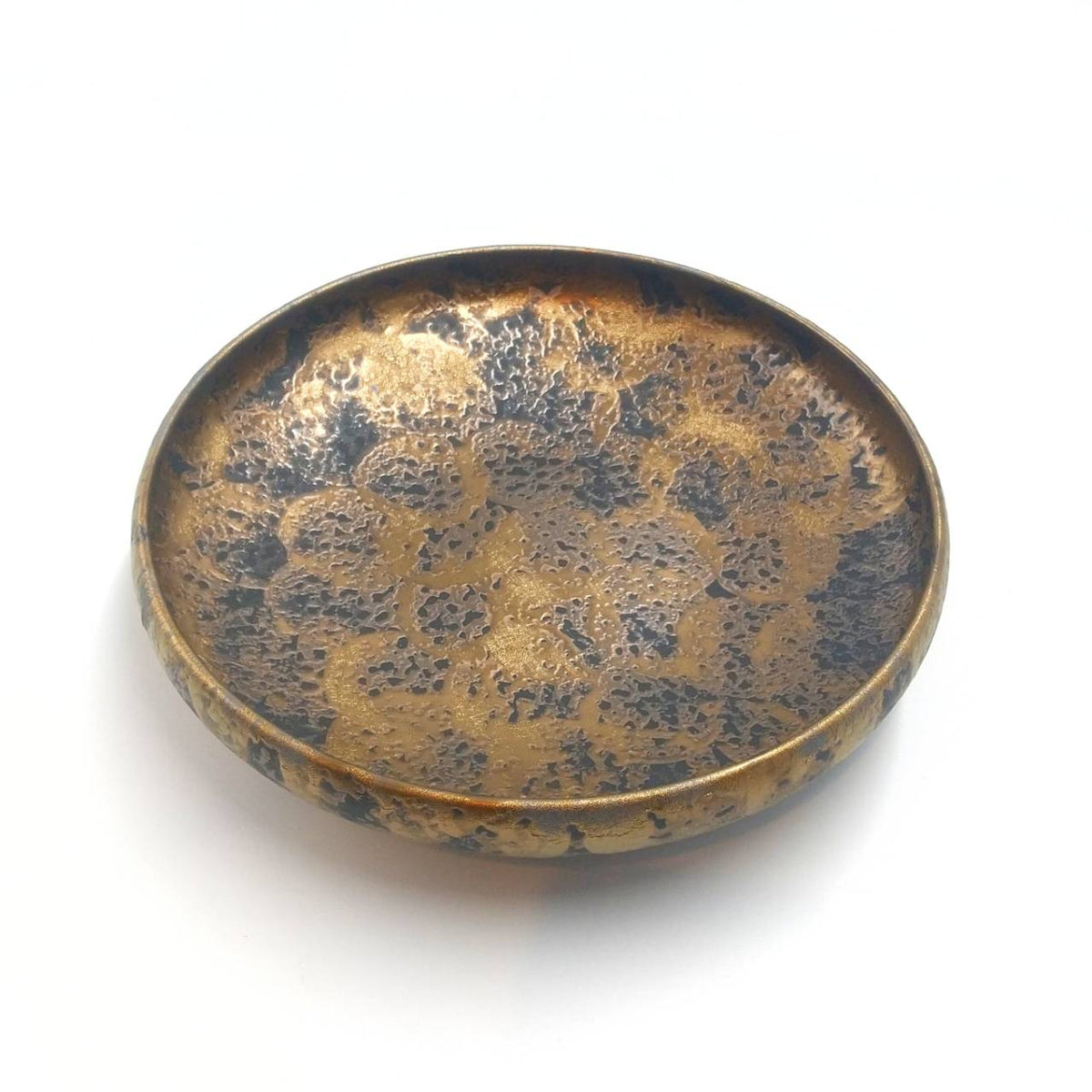 古美術品◼️釉薬の流れや溜まりがかなりステキな大きい深いお皿、大鉢、花瓶？花道具？ 漢代 褐釉蓋付薬壺 – 燦禾 SANKA