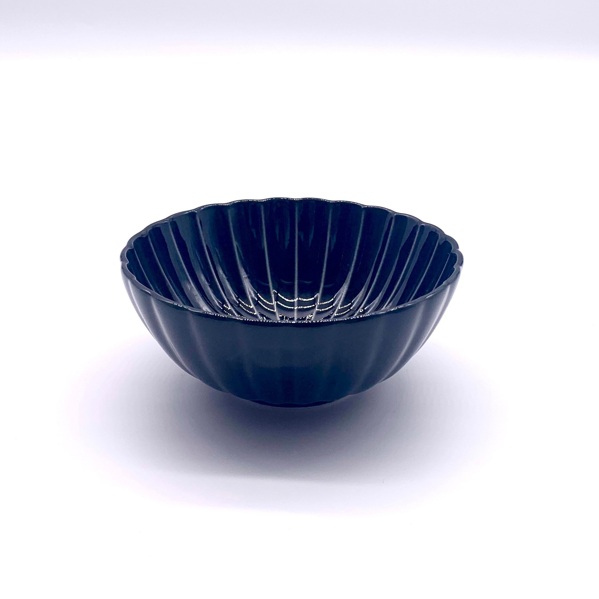 美濃焼 ぎやまん陶 / 丸小鉢 12.5cm / 墨ブラック – おしゃれな食器