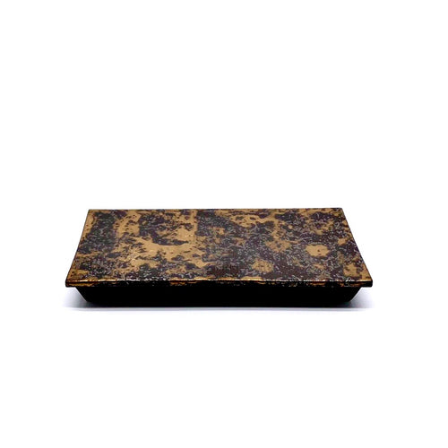 美濃焼 NOBLE GOLD / レール皿(小) 21cm
