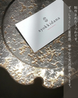 美濃焼NOBLE GOLD桔梗皿