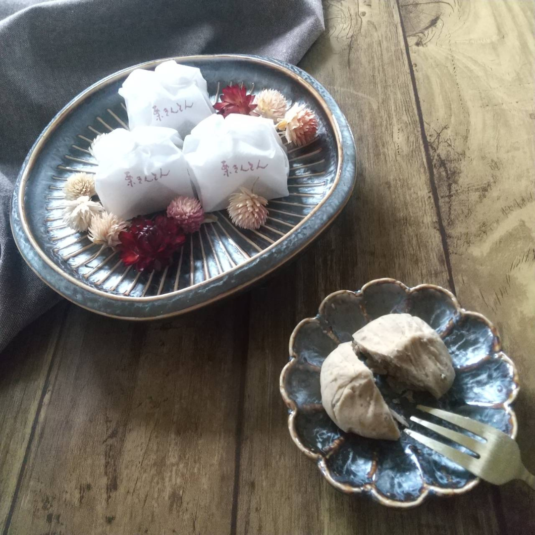 【メール便送料無料】美濃焼　菊豆皿KUJAKU