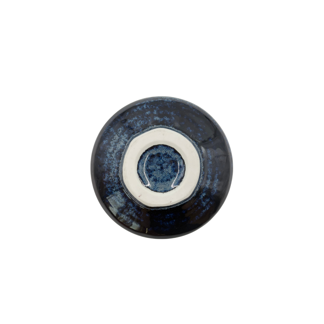 【蔵出し・数量限定】美濃焼  / 抹茶碗 13cm / 窯変紺
