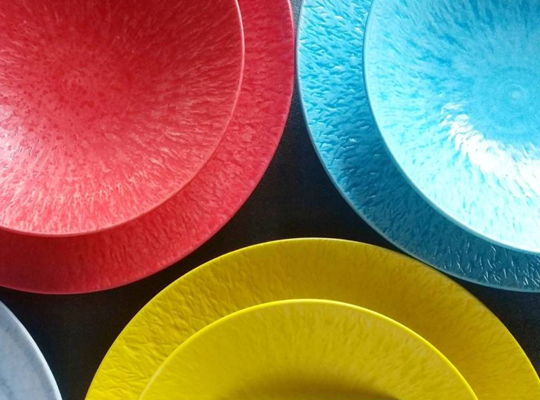 【泉美】M777　輝山　志野　草紋　皿　17客　丸皿　懐石道具　検索　魯山人 平皿・プレート \u2013 おしゃれな食器専門店『SYOKKIDANA』