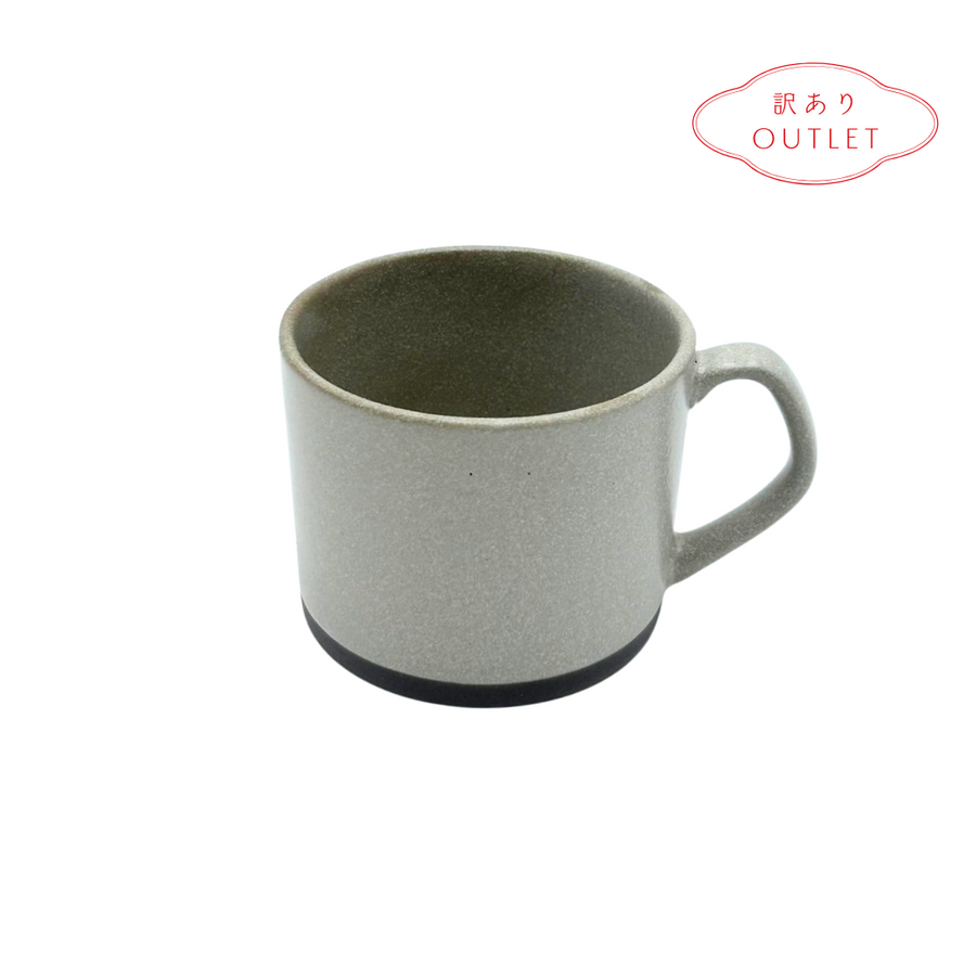 【アウトレット】<br>ストレートマグカップ<br>フレックルズグレー