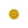 【メール便対応】 美濃焼 / 織田木瓜 箸置き ４cm / 金華