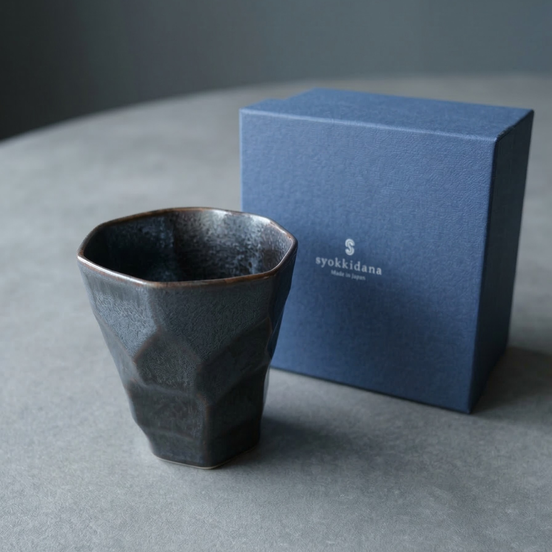 NEW 美濃焼 / バンピーロックグラス 360ml / KUJAKU