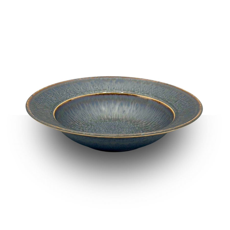 美濃焼  KUJAKU / リムボウル（L）22.5cm