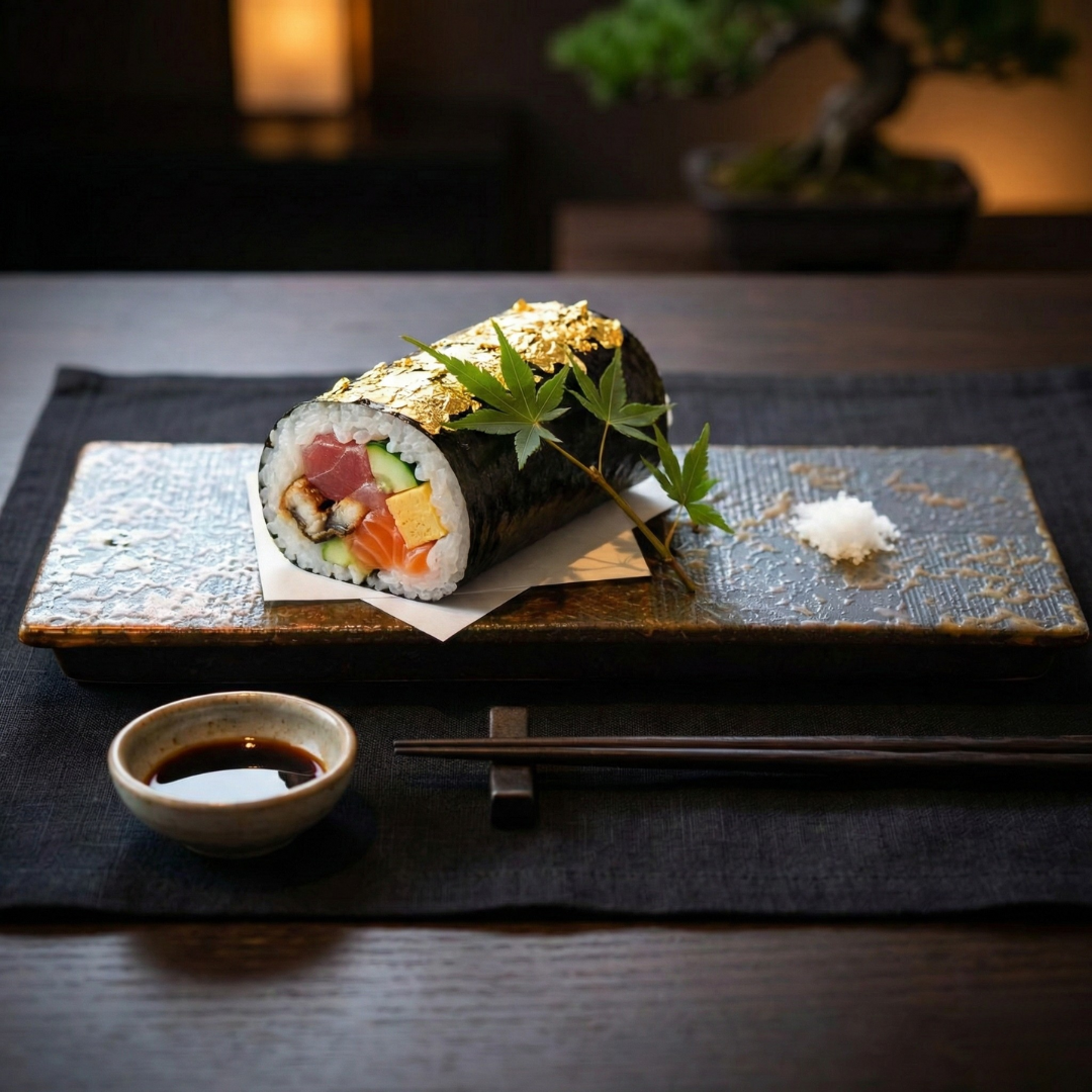 美濃焼 NOBLE GOLD / レール皿(中） 32cm