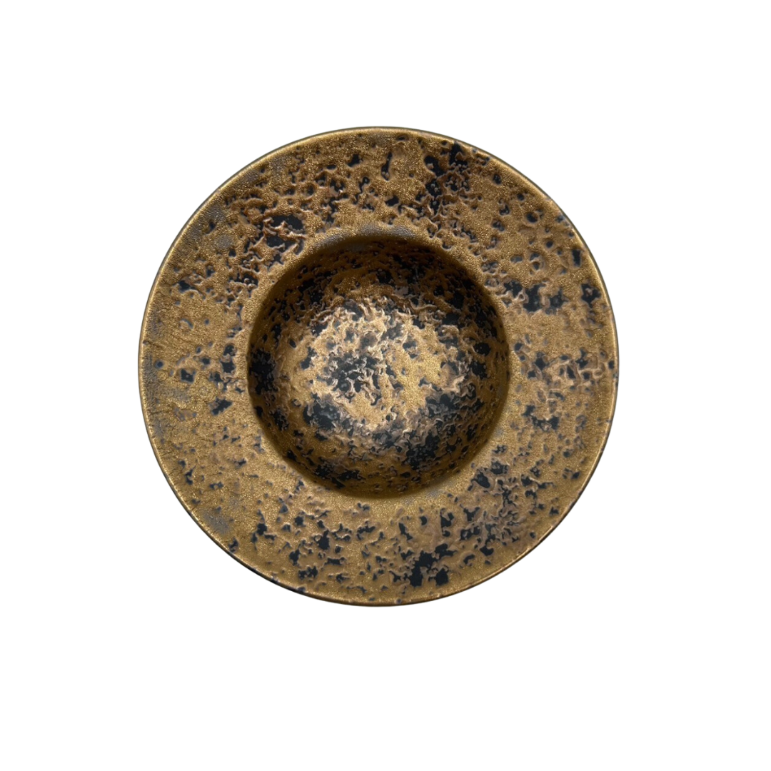 【アウトレット】美濃焼 NOBLE GOLD / リムボウル(S) 15cm