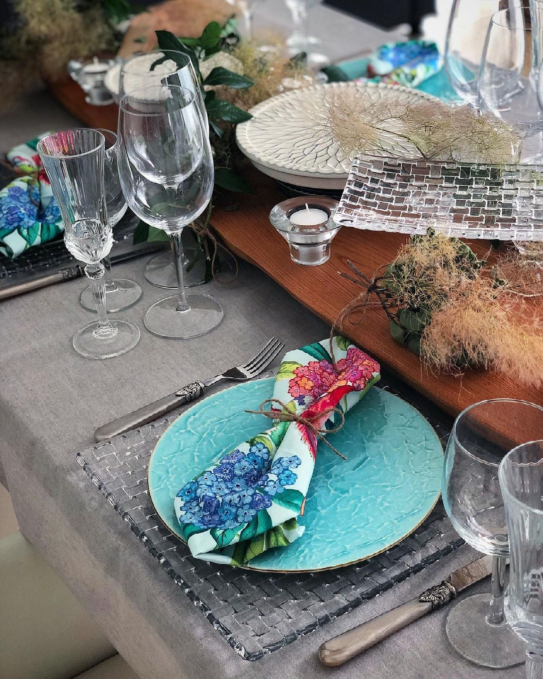 美濃焼美-washi-マリンブルー