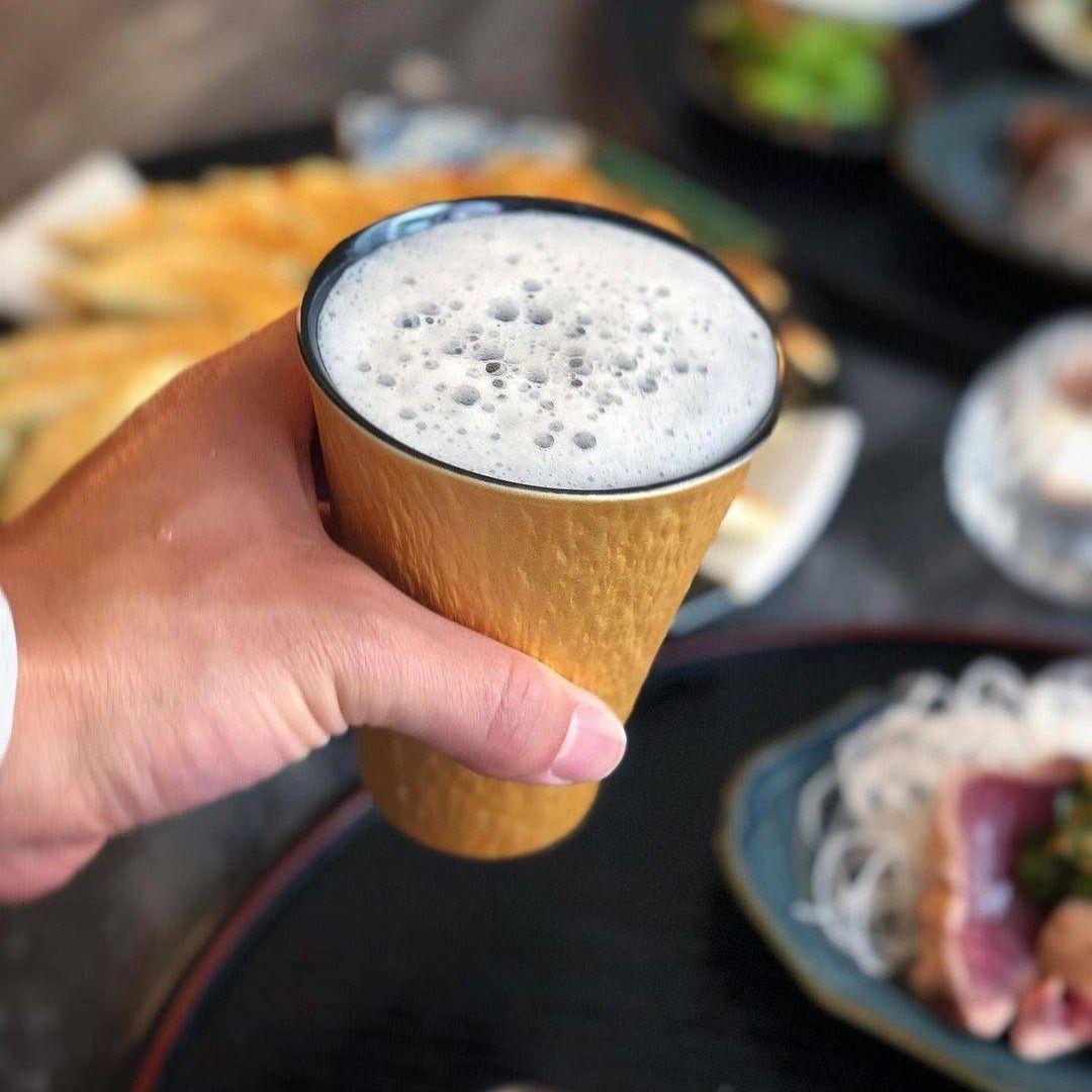 美濃焼 タンブラー/ゴールド – おしゃれな食器専門店『SYOKKIDANA』