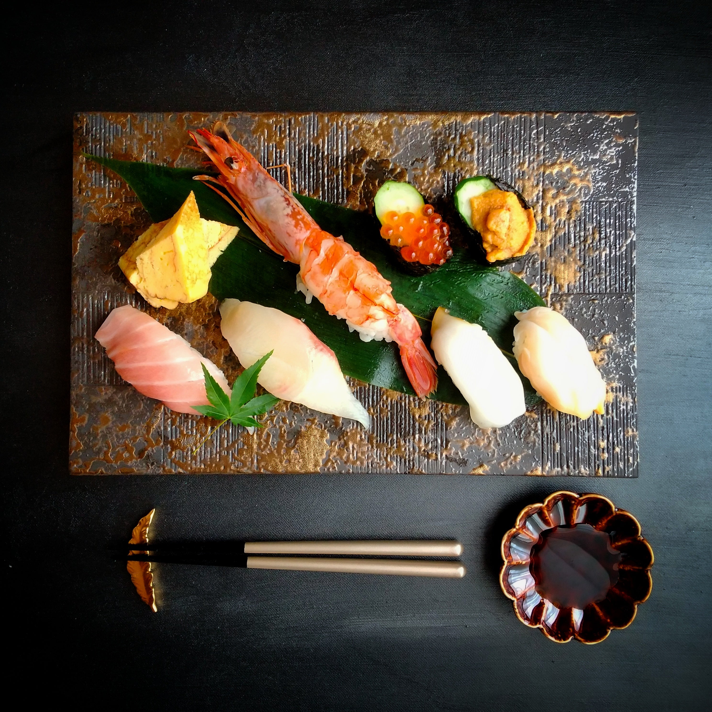 美濃焼NOBLE GOLDレール皿（大） – おしゃれな食器専門店