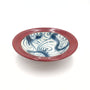 美濃焼 / 渦紋-kamon- / 平型鉢 17.5cm / 根来（赤）