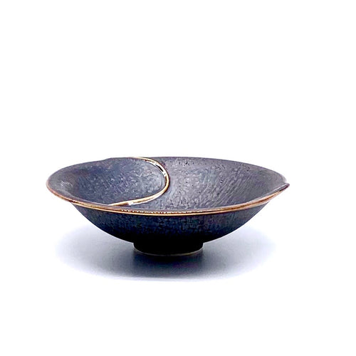美濃焼 KUJAKU / 中淵鉢 14.5cm